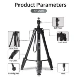 Jmary Tripod KP-2208 Professional Tripod with Mobile Holder