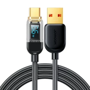 Joyroom S-AC066A4 66W Type C Fast Charging Cable With Digital Display