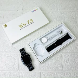 FereFit WS-Z9 Multifunctional Amoled Smartwatch-Bk