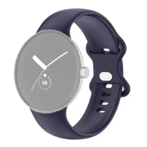 Google Pixel Smartwatch Soft Silicone Straps Blue