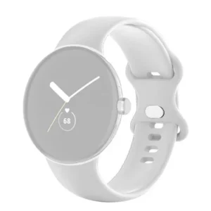 Google Pixel Smartwatch Soft Silicone Straps White