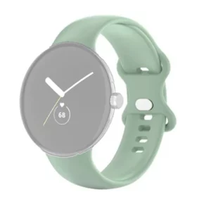 Google Pixel Smartwatch Soft Silicone Straps L.Green