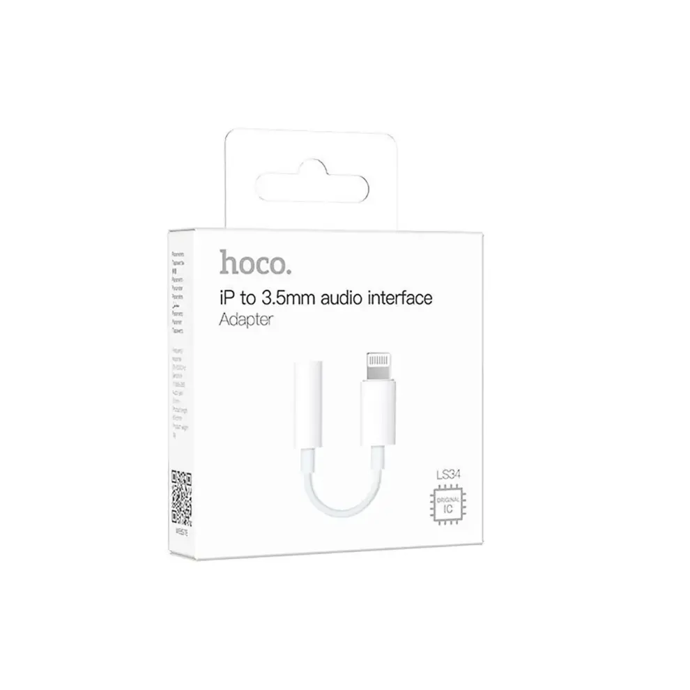 HOCO LS34 Original iP to 3.5 digital audio converter