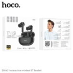 Hoco EW60 Plus Norman True Wireless ANC BT Headset-BK