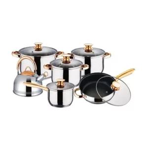 Kaisa Villa KV-1004 Stainless Steel Cookware Set
