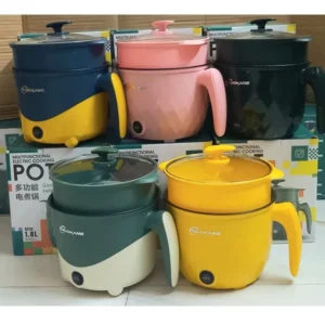 Mini Multi-functional Double Layer Electric Cooking Pot
