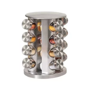 Stainless Steel Rotating Spice Carousel 16