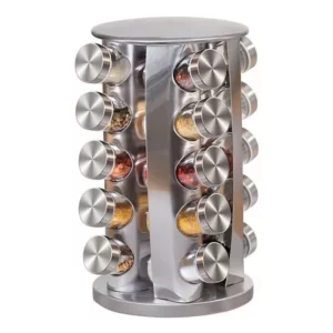 Stainless Steel Rotating Spice Carousel 20