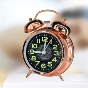 Vintage Metal Alarm Clock