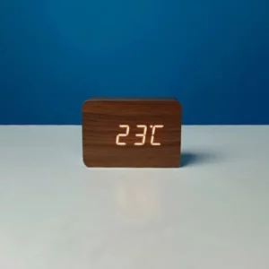 Wood Style Led Digital Clock