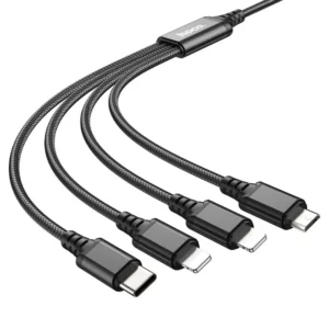 Hoco X76 Super, 4-in-1 Charging Cable