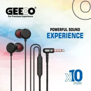 Geeoo X10 Plus In-Ear Earphone