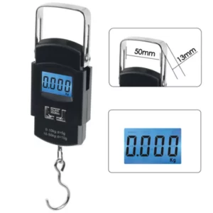 Portable Digital Electronic Weighing Scales Balance Weighing Pocket Hand Hanging Lcd Scale 50Kg