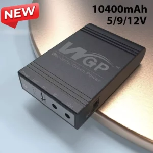 New WGP Mini UPS 10400mAh 5/9/12V